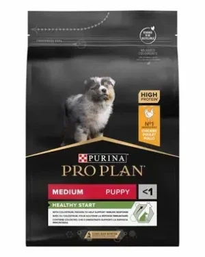 Pro Plan Medium Puppy Healthy Start pour chien 4kg | 12kg