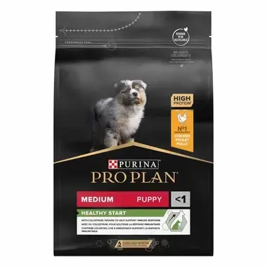 Pro Plan Medium Puppy Healthy Start pour chien 4kg | 12kg