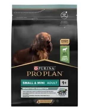 Pro Plan Small and Mini Adult Sensitive Digestion – Riche en Agneau 3Kg