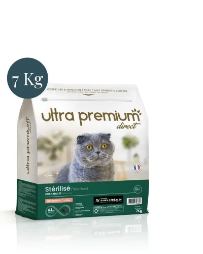 Chat stérilisé – Saumon (7kg)