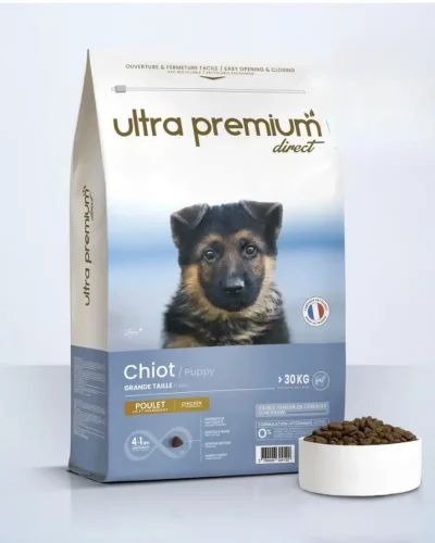 Ultra Premium  Chiot de grande taille sup. à 30 kg Croquettes super premium 4kg |12kg