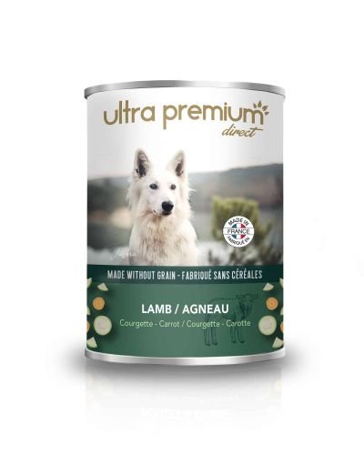 Ultra Premium  Terrine d’agneau Pâtée sans céréales – 400gr