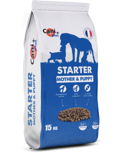 Cani Plus Croquettes Chiens Starter Mother And Puppy 15 kg