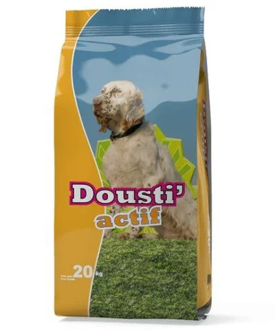 Dousti Actif Croquettes Chien Viande 20kg