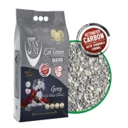 Litière pour chats gris VanCat avec charbon actif 10L
