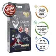 Litière pour chats gris VanCat avec charbon actif 10L