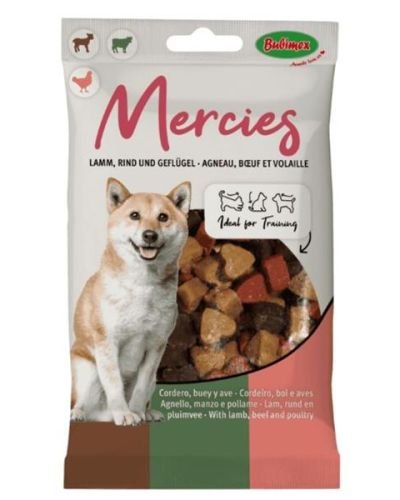 Bubimex Mercies AGNEAU, BOEUF ET VOLLAILE 100G