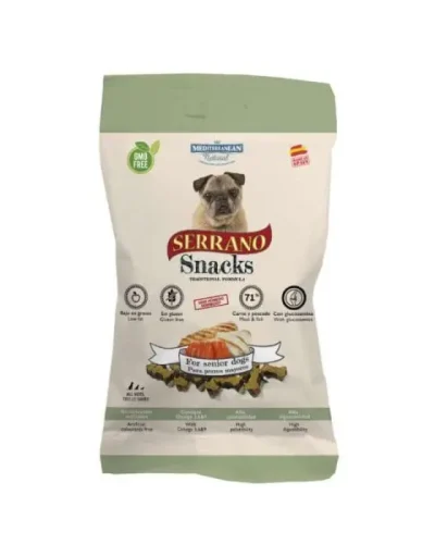 Friandises Serrano Senior à base de viande mélangée 100 g