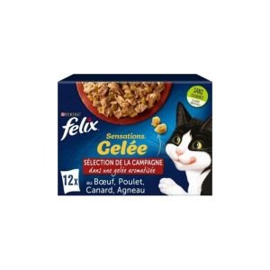 Felix Sensations En Gelée Felix Selection de la campagne 12x85g