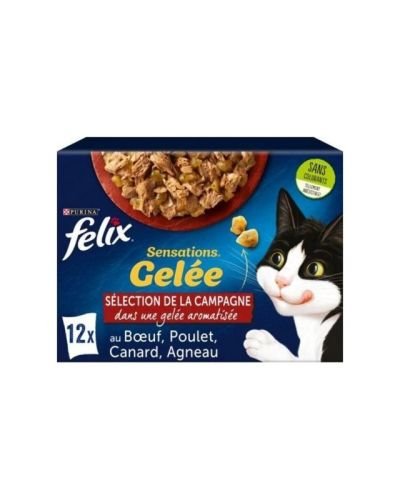 Felix Sensations En Gelée Felix Selection de la campagne 12x85g